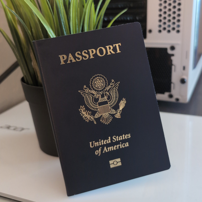 A US passport.