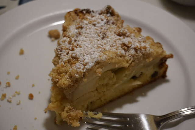A coffee cake.