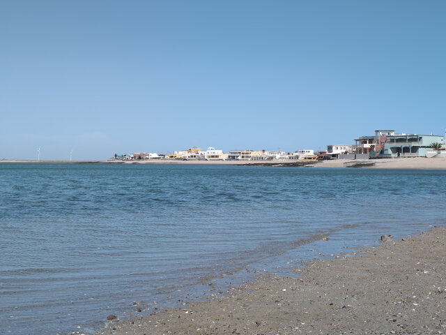 A beach.