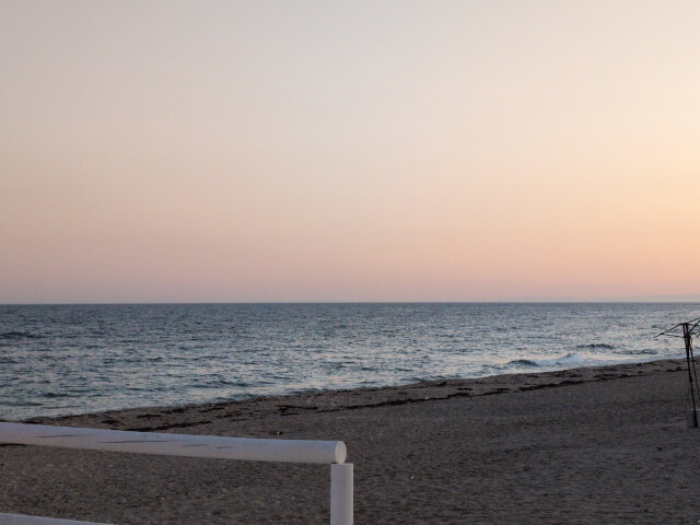 An ocean view.
