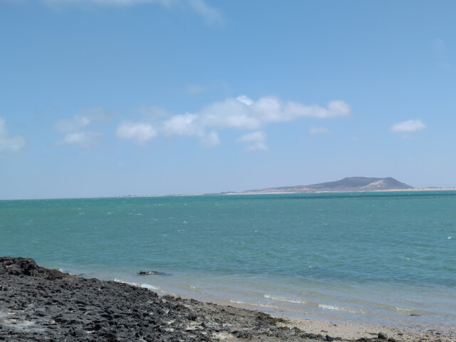 An ocean view.