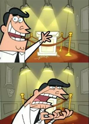A cartoon meme.